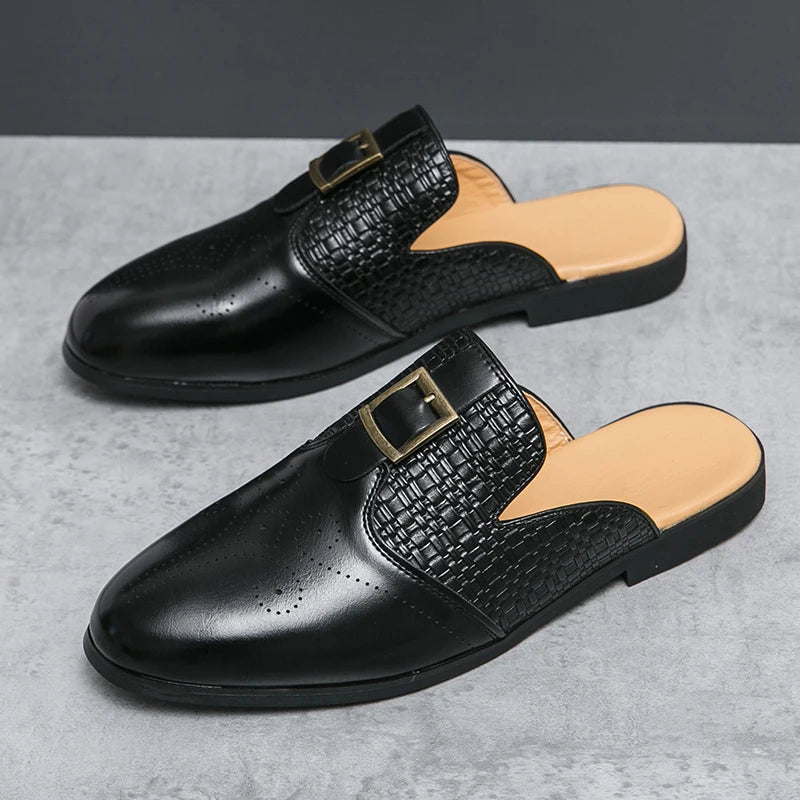 Garrison Premium Leather Mules