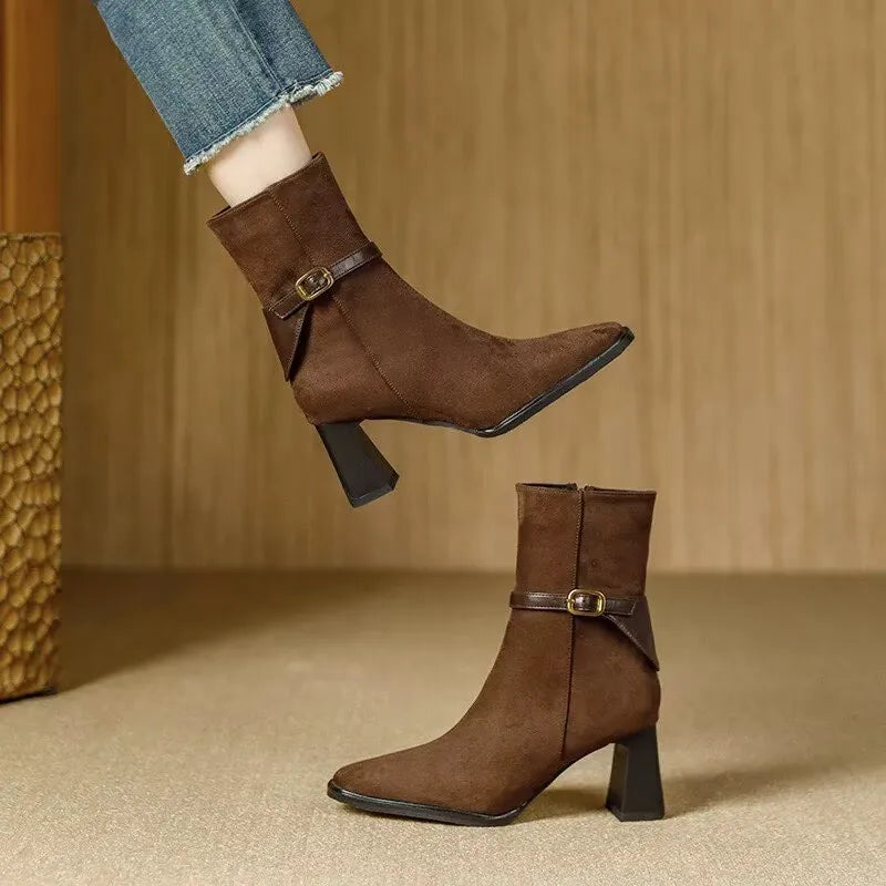 Claire Easton Suede Boots