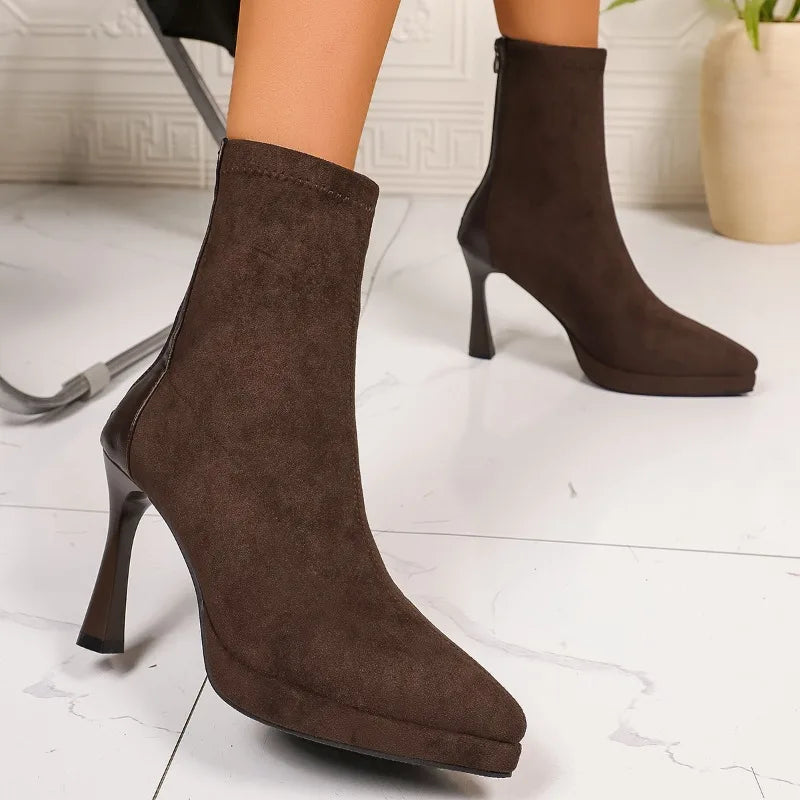 Blair Genuine Suede Boots
