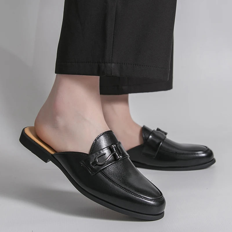 Warren Genuine Leather Mules