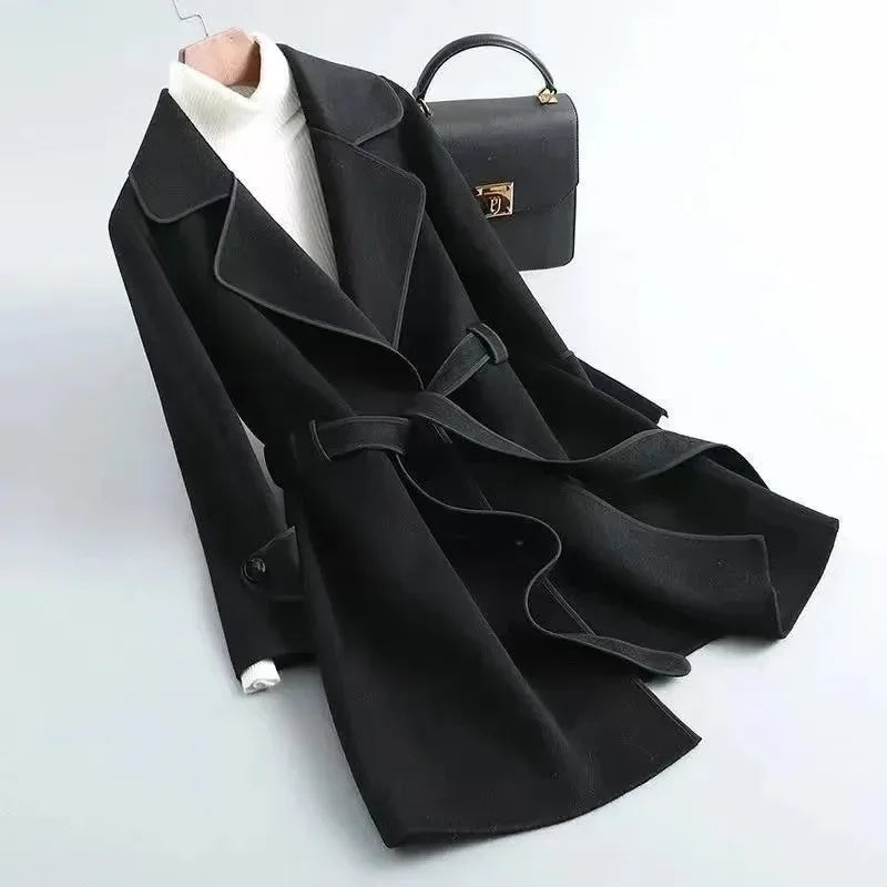 Sophie Cashmere Wrap Coat