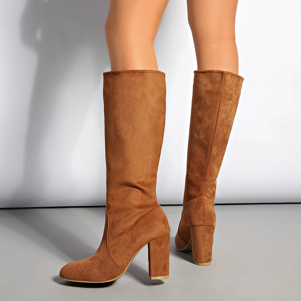 Dakota Suede Tall Boots