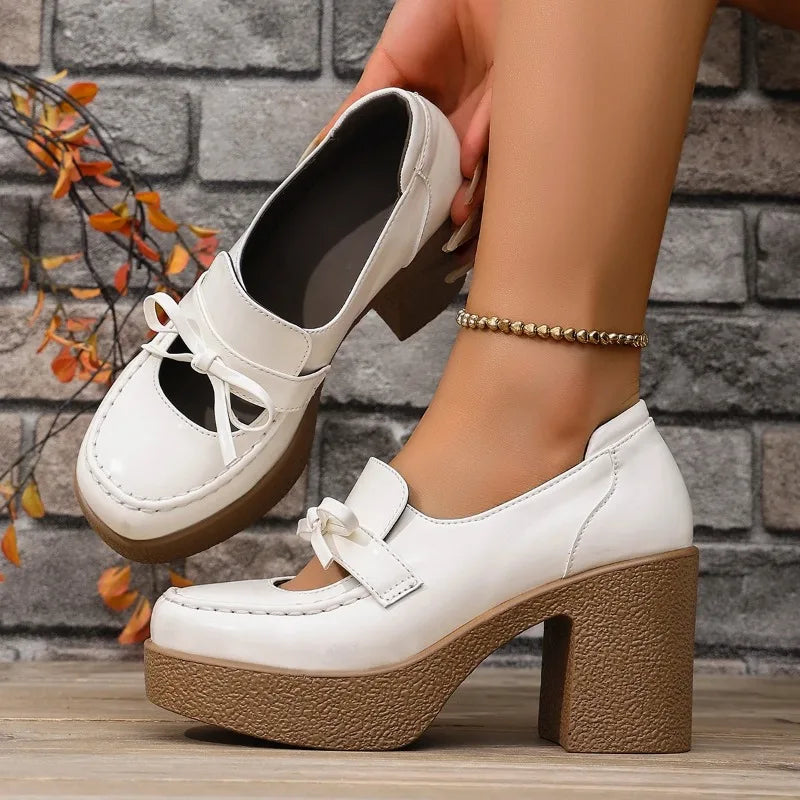 Harper Platform Mary Janes