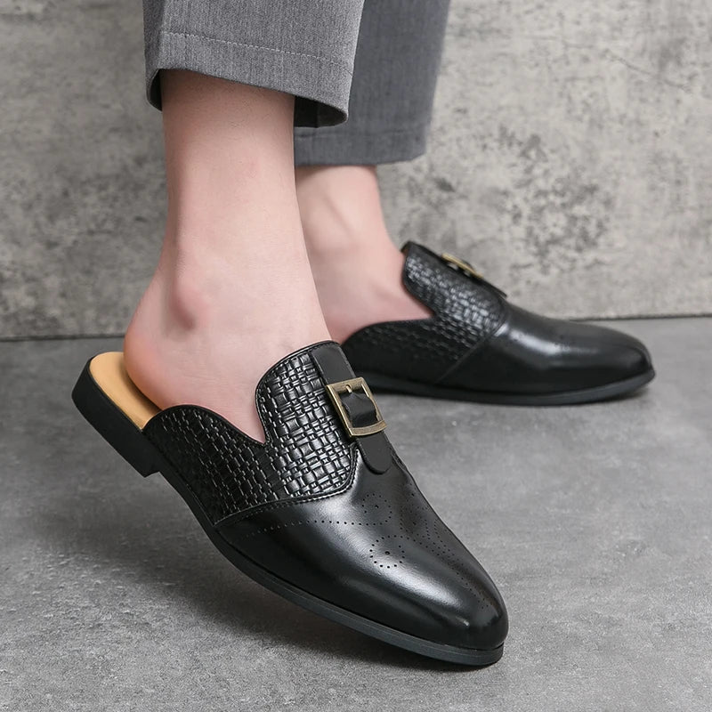 Garrison Premium Leather Mules
