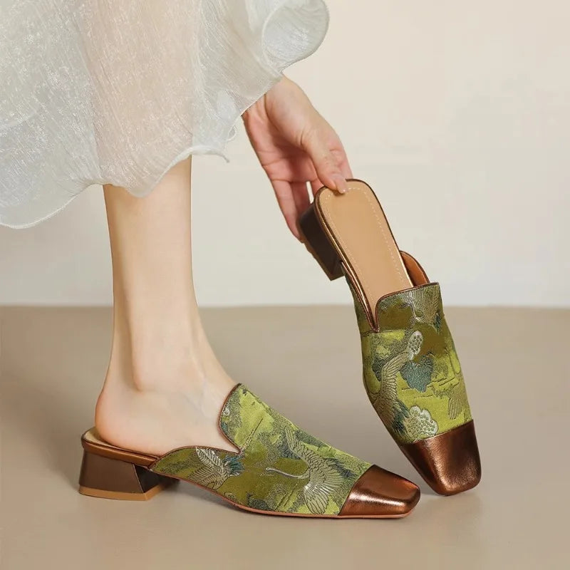 Sara Walk Mules