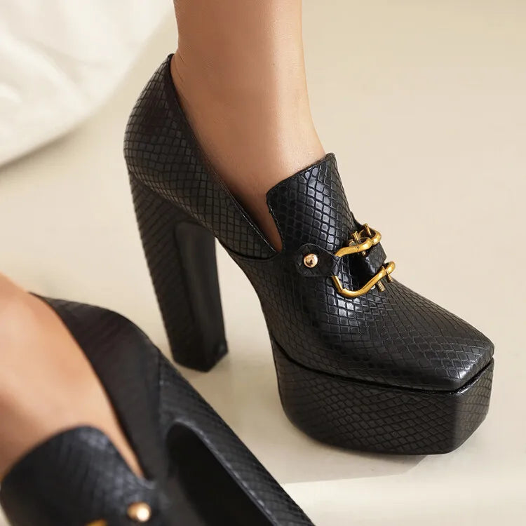 Scarlett Genuine Leather Heels