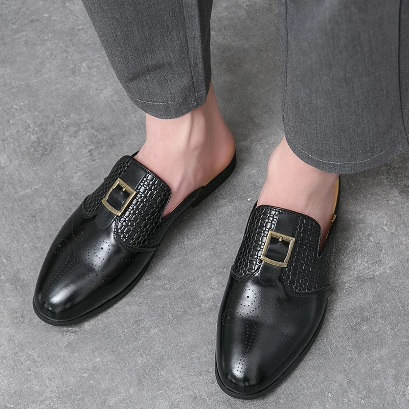 Garrison Premium Leather Mules
