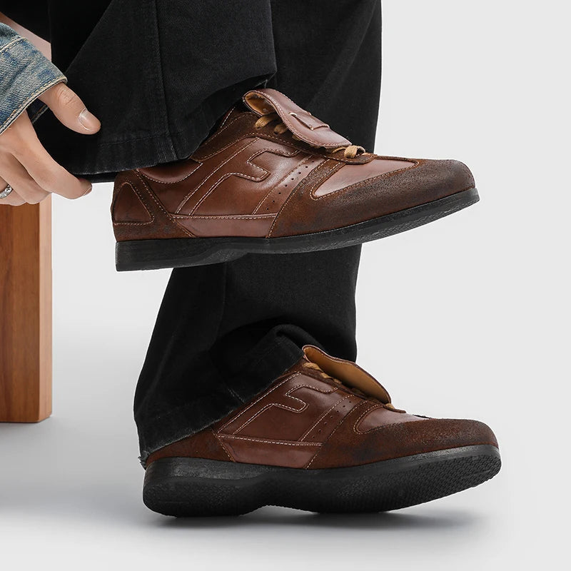 Benard Bony Leather Sneakers