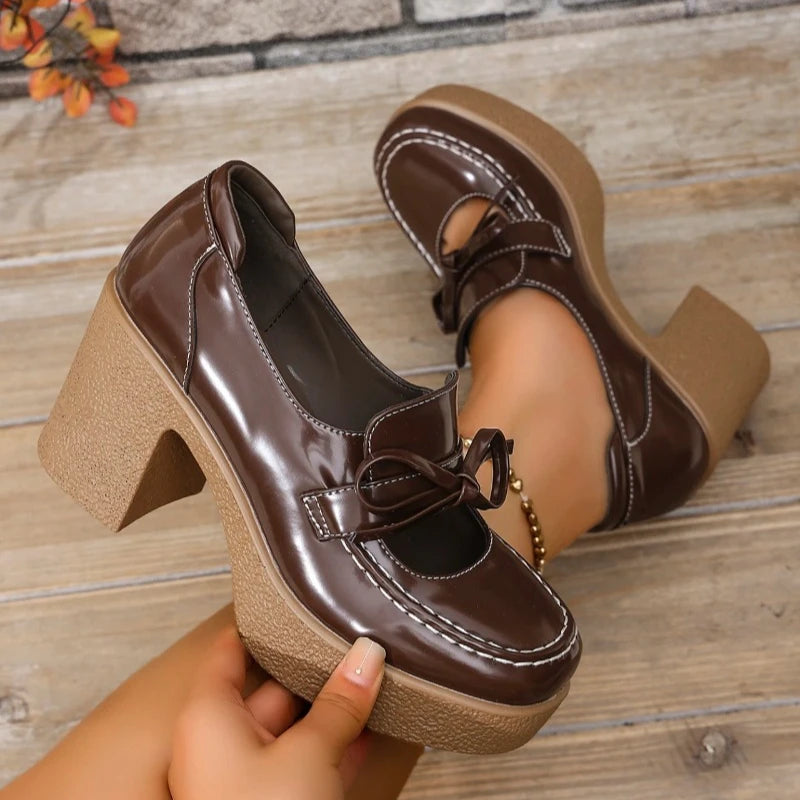 Harper Platform Mary Janes