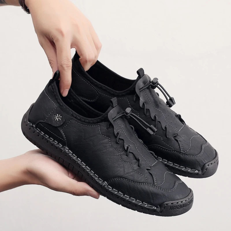 Langston Pace Leather Sneakers