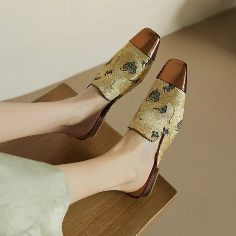 Sara Walk Mules