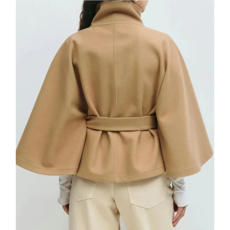 Alicia Lace-Up Coat