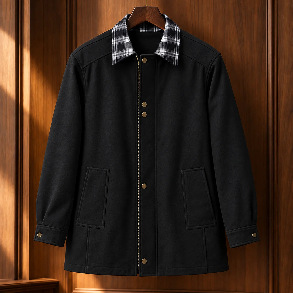 Alistair Jacket Black front