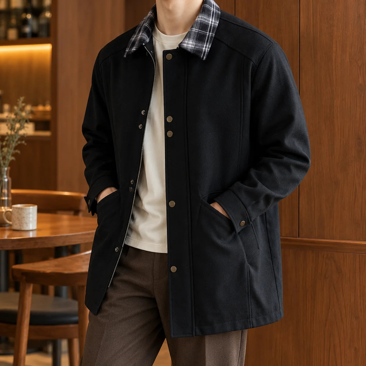 Alistair Jacket Black lifestyle
