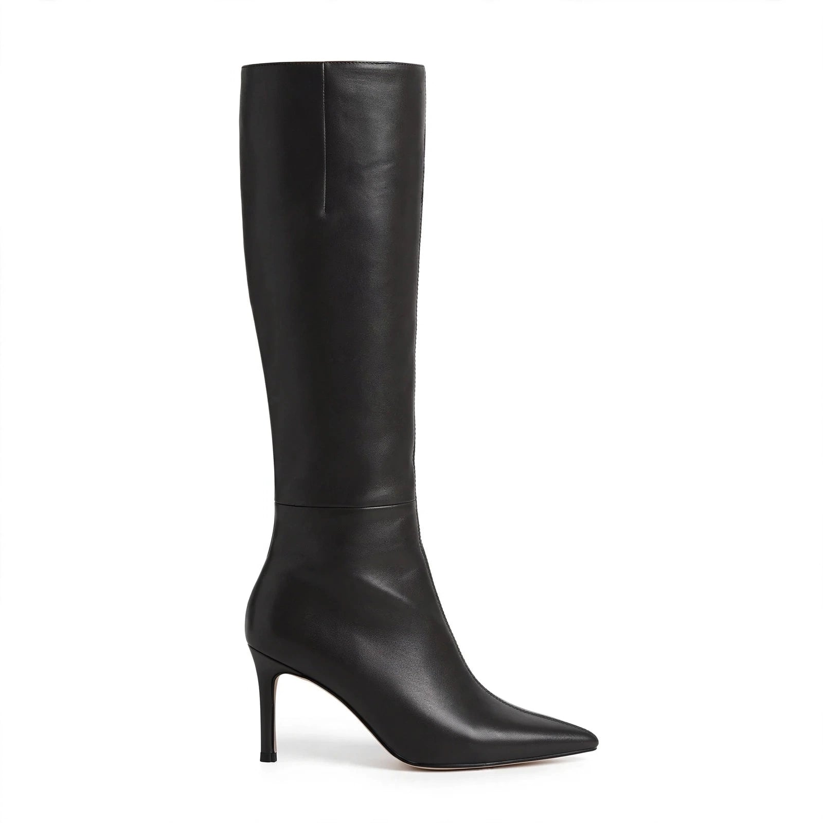 Charlotte Leather Knee Boots