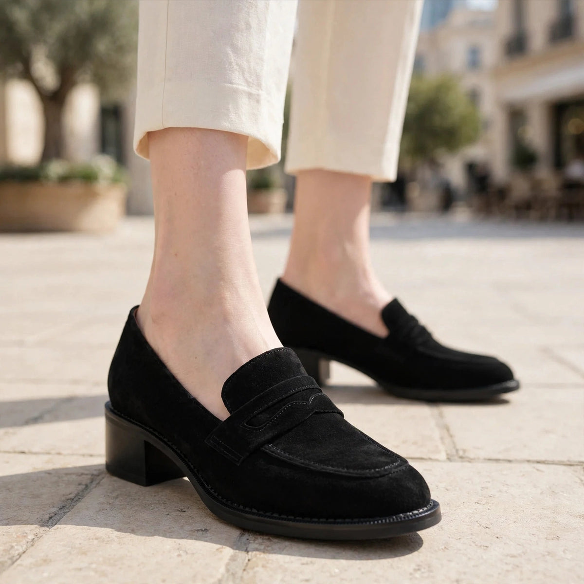 Sienna Suede Loafers