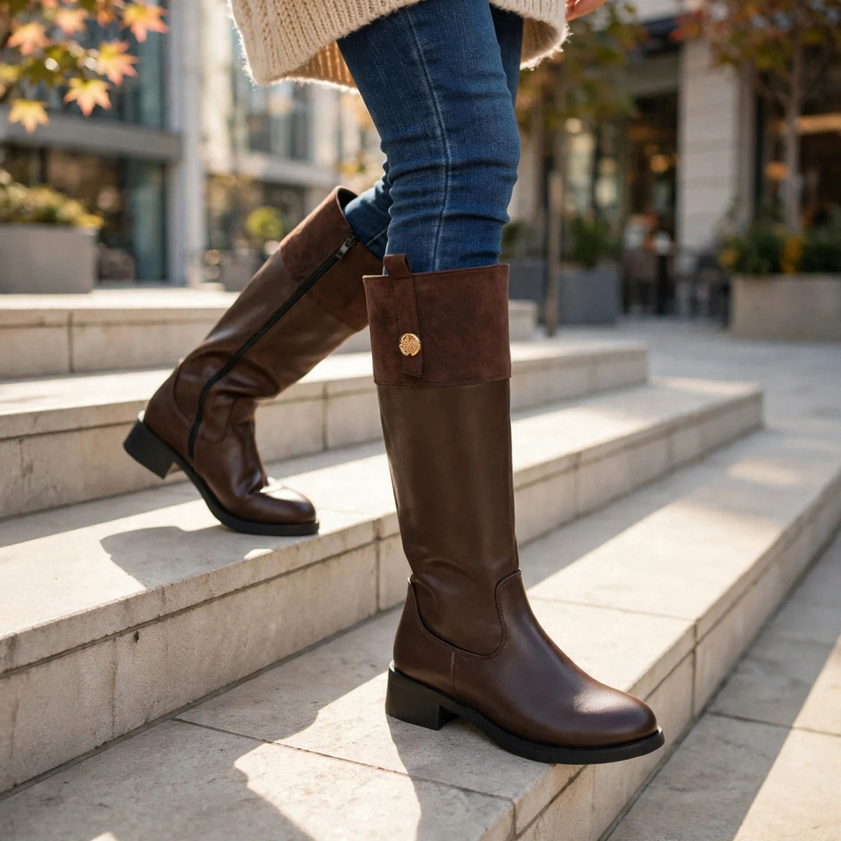 Addison Genuine Leather Boots