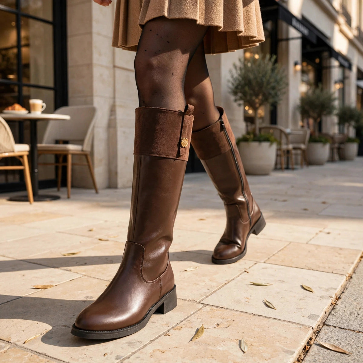 Addison Genuine Leather Boots