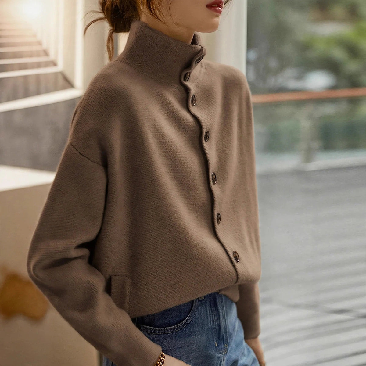Madeline Genuine Wool Cardigan