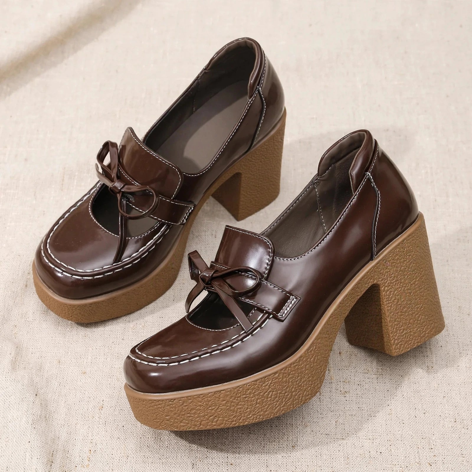 Harper Platform Mary Janes