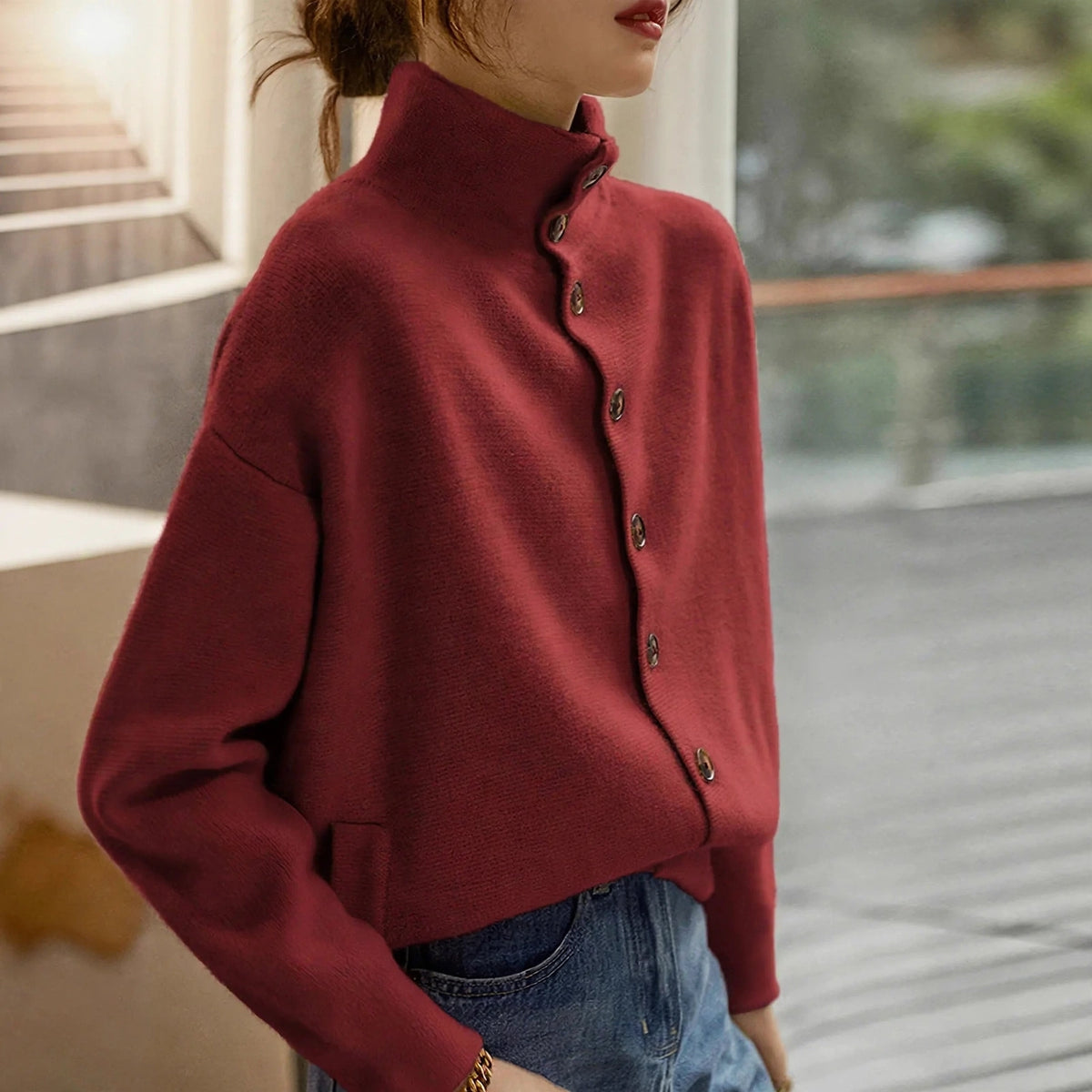 Madeline Genuine Wool Cardigan