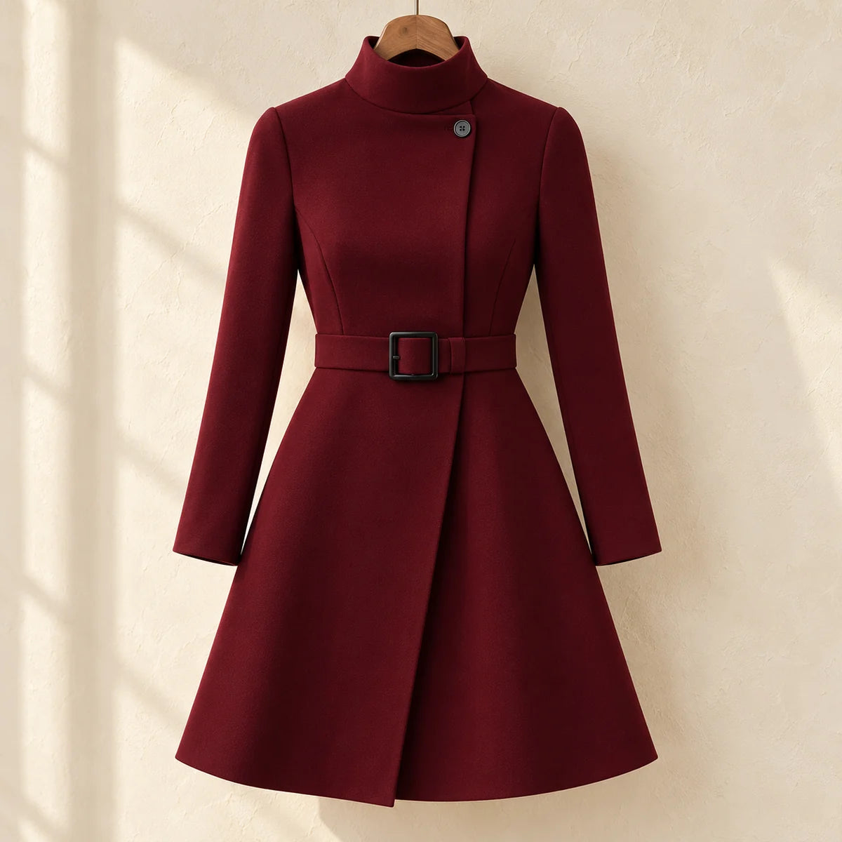 Cressida Dress Red front