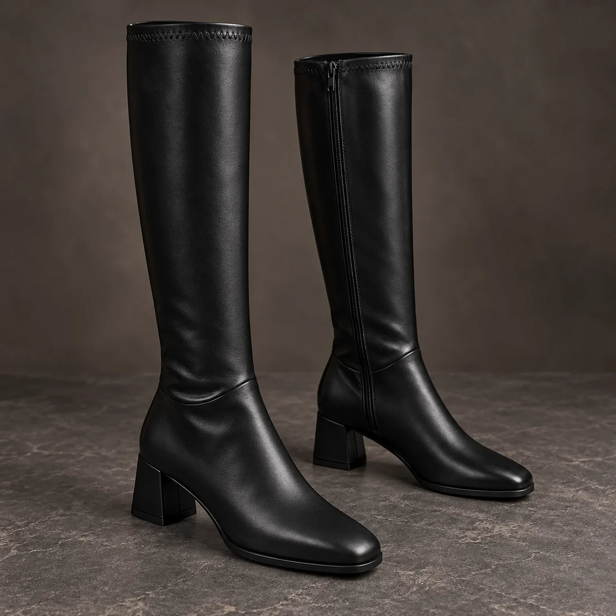 Delphine Boots Black front