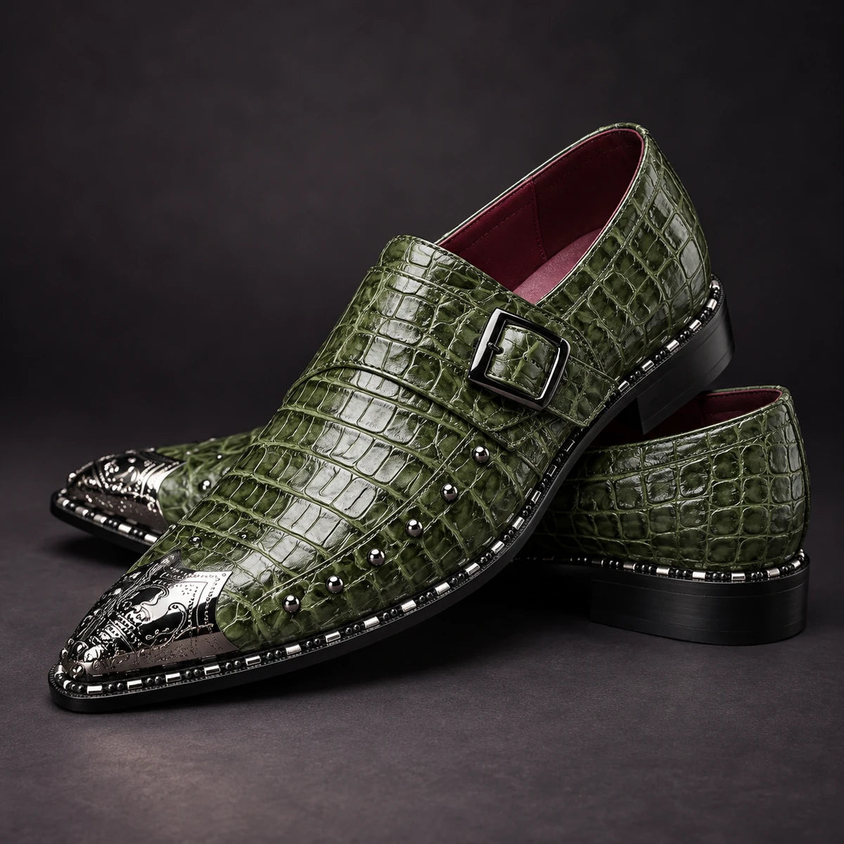 Leather Shoes | Kjell Green stacked pair