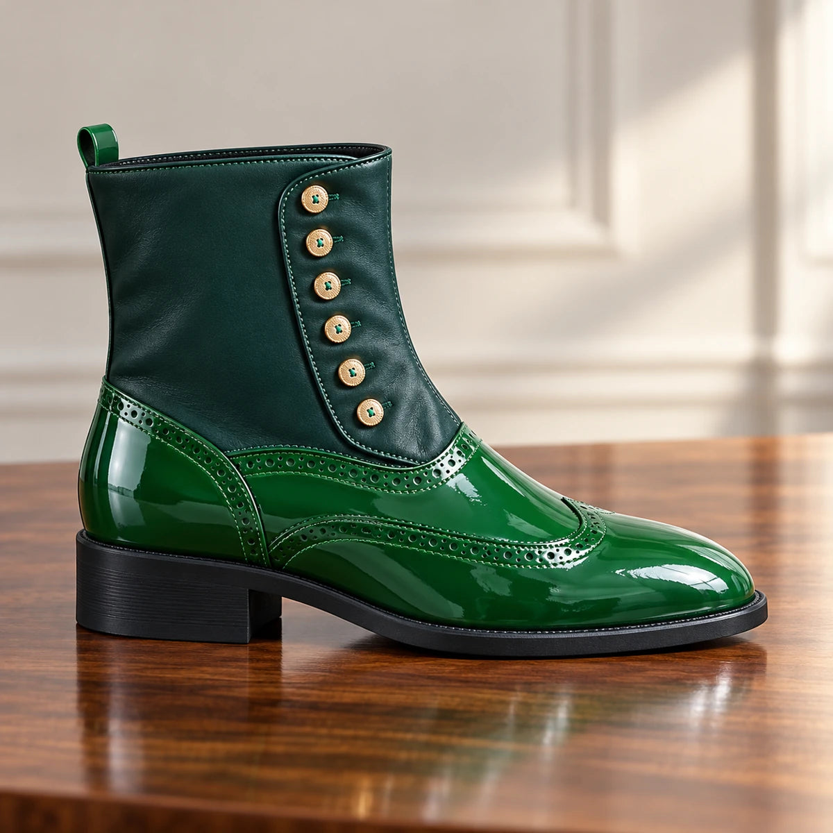 Fabian Boots Green secondary