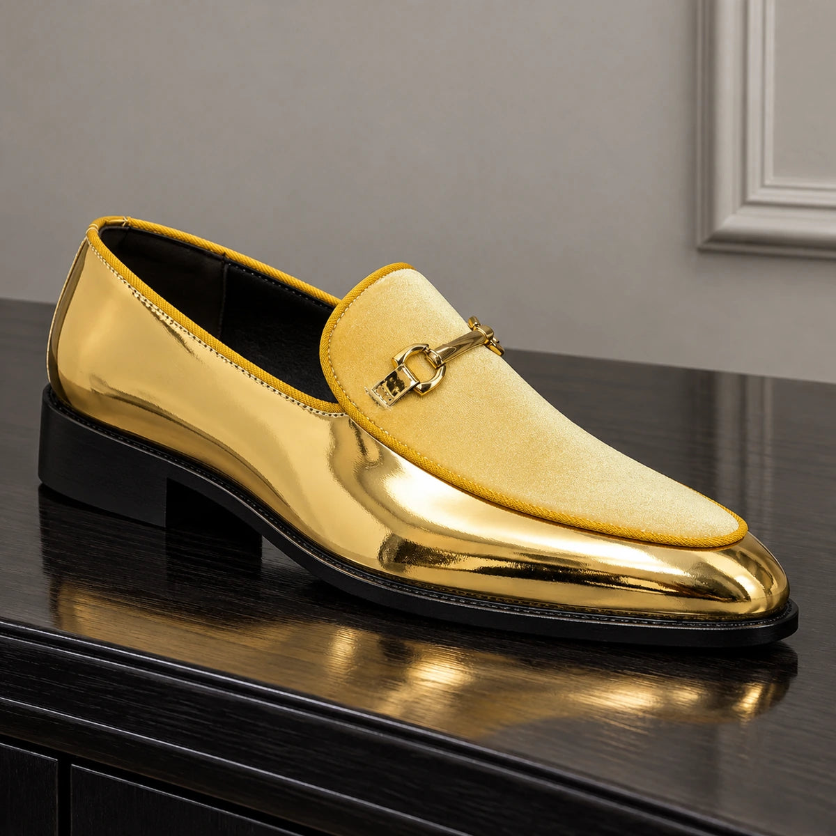 Hugh Loafers Gold secondary