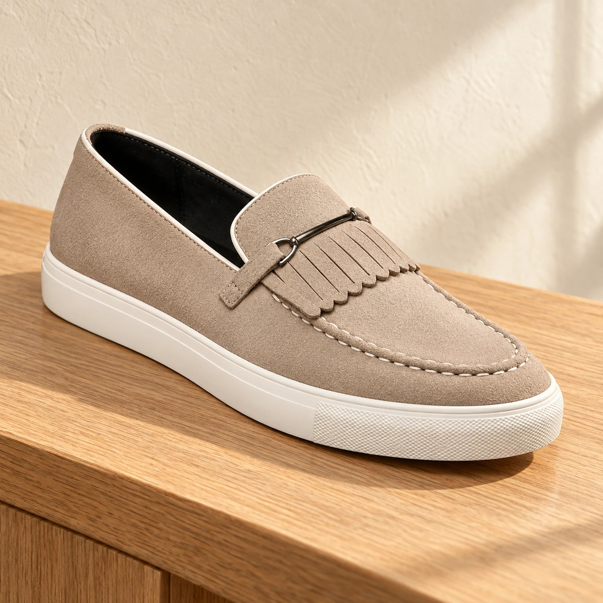 Genuine Suede Loafers | Henrik Gray primary