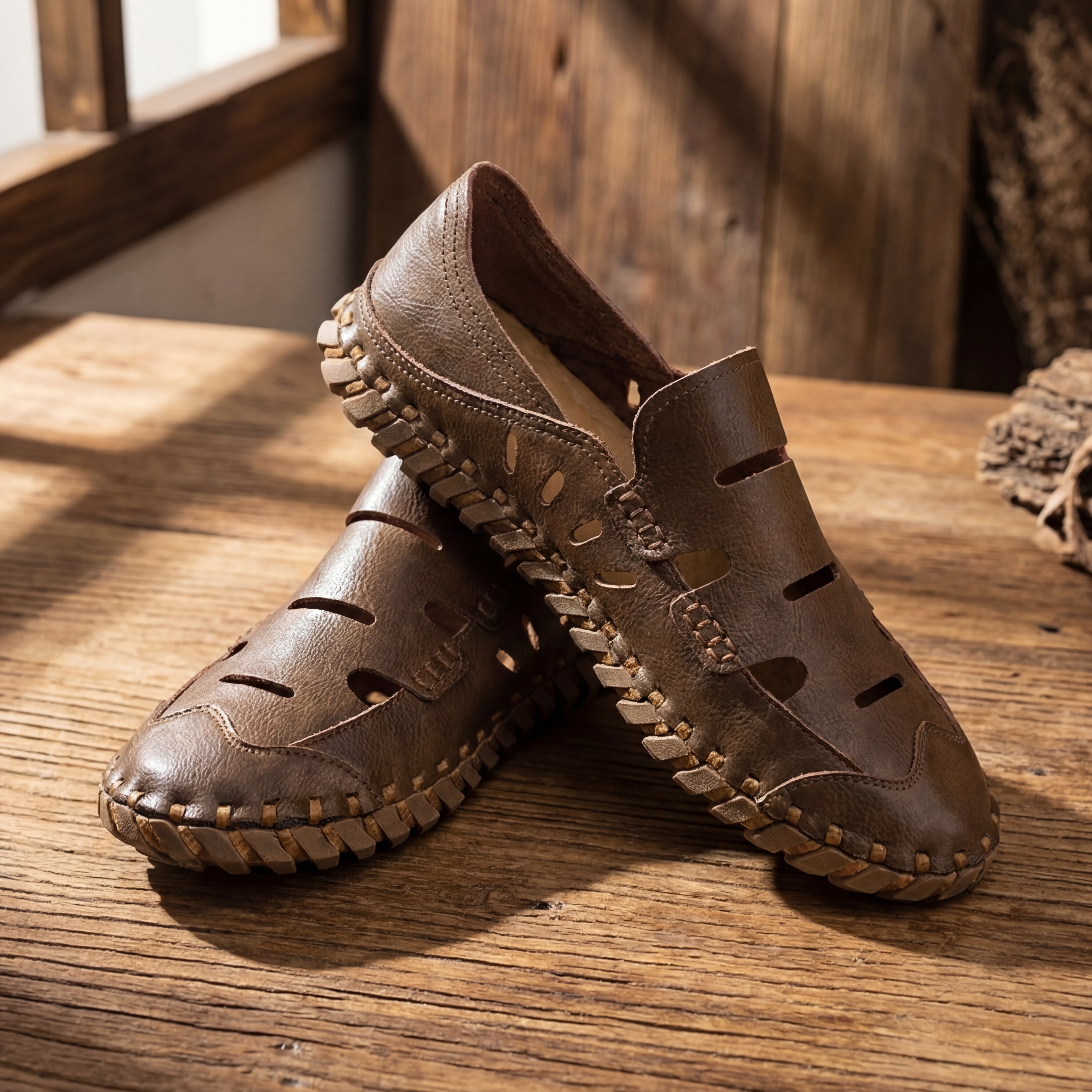Maxim Leather Slip-On Shoes