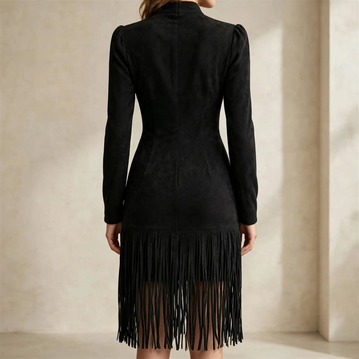 Presley Fringe Midi Dress