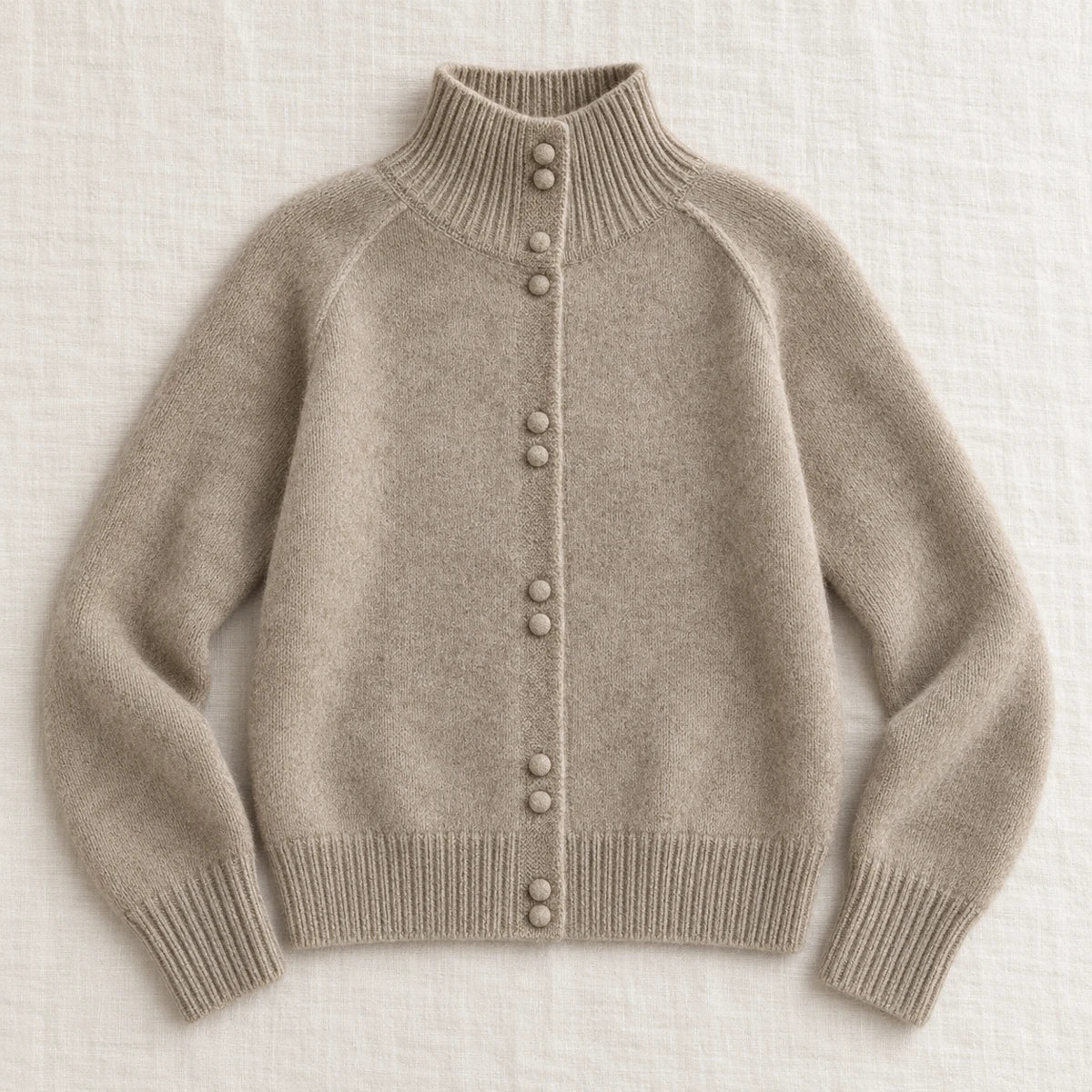 Knit Cardigan | Helena Brown flatlay