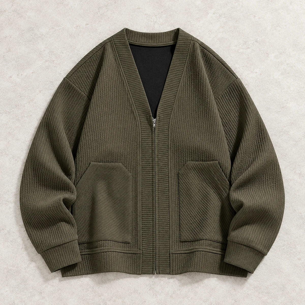 Knit Cardigan | Jorgen Olive overhead