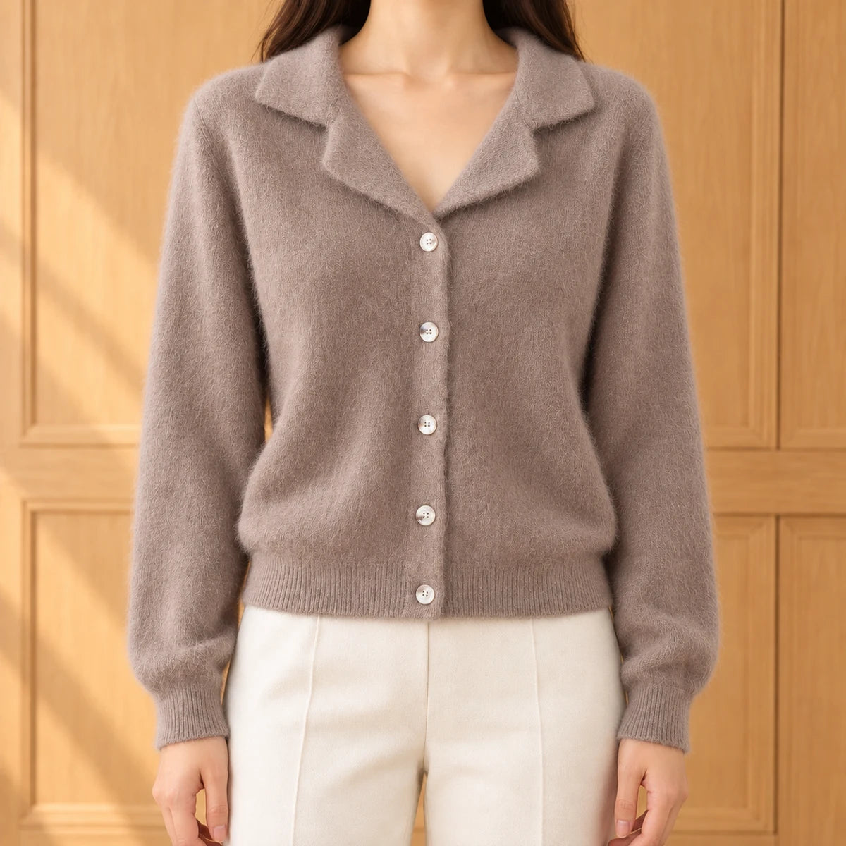 Knit Cardigan | Lucia Brown lifestyle
