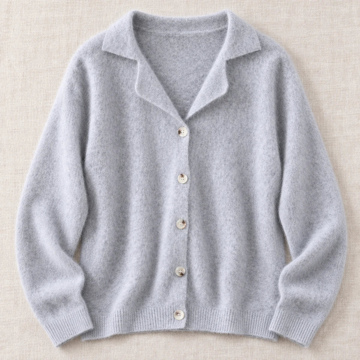 Knit Cardigan | Lucia Gray flatlay