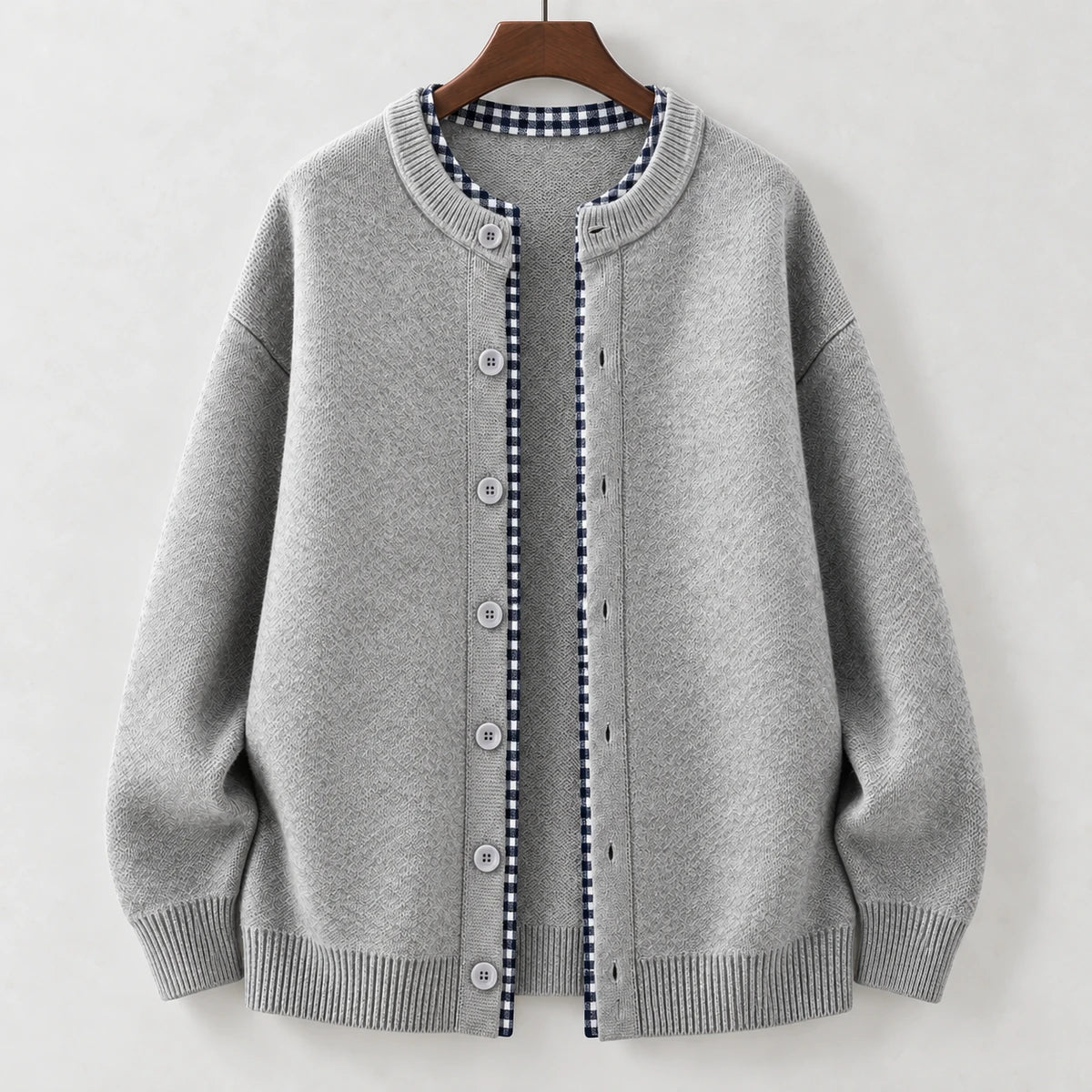 Knit Cardigan | Orson Gray sculpted front