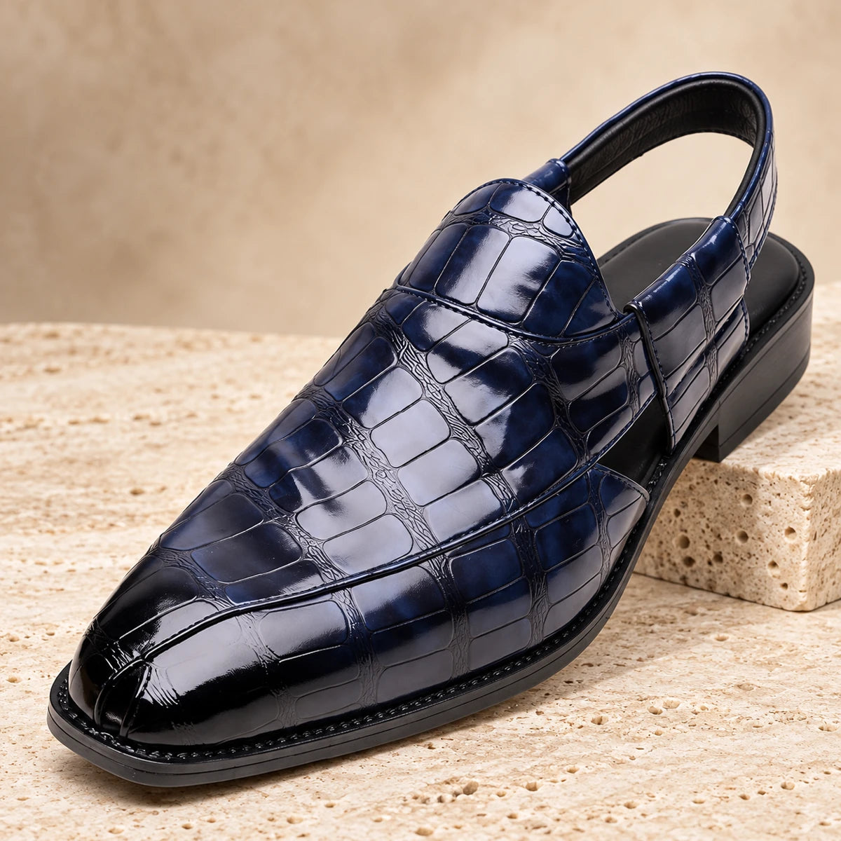 Lawrence Sandals Blue primary