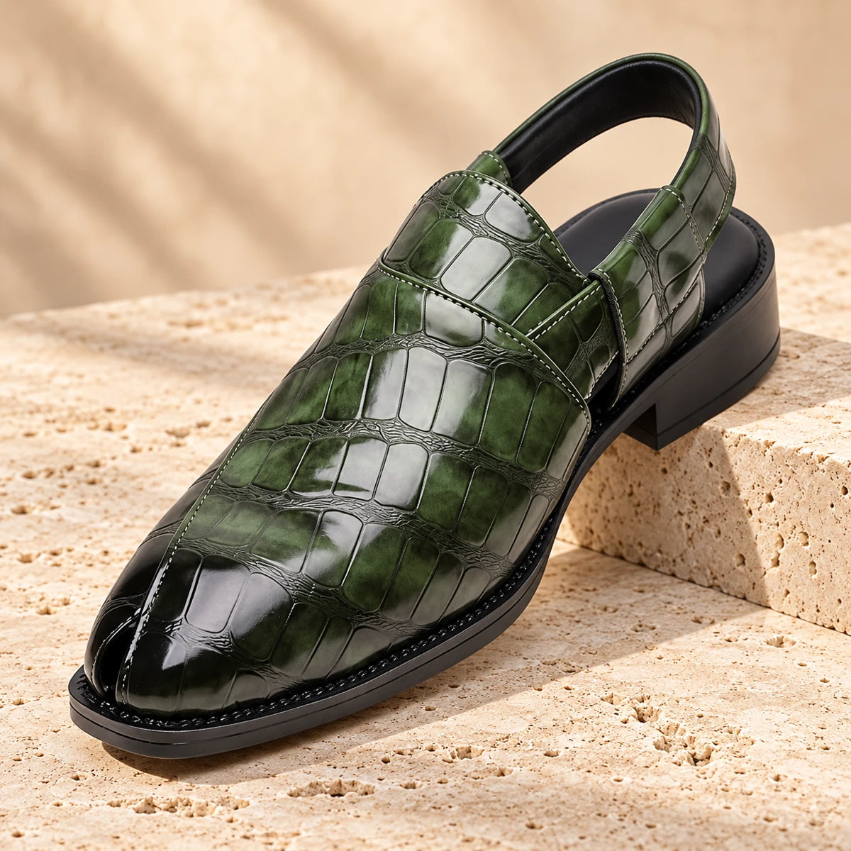 Lawrence Sandals Green primary