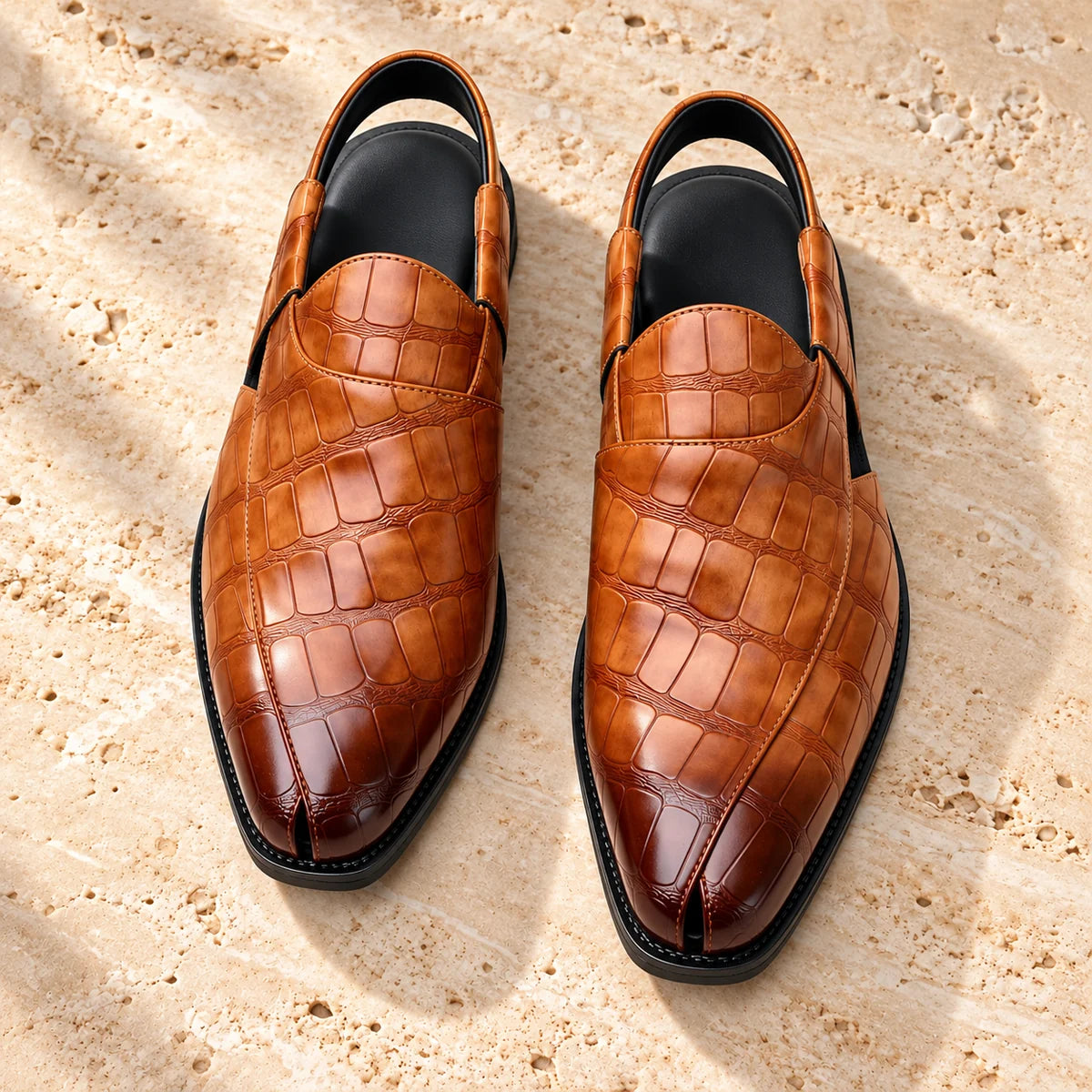 Lawrence Sandals Orange secondary