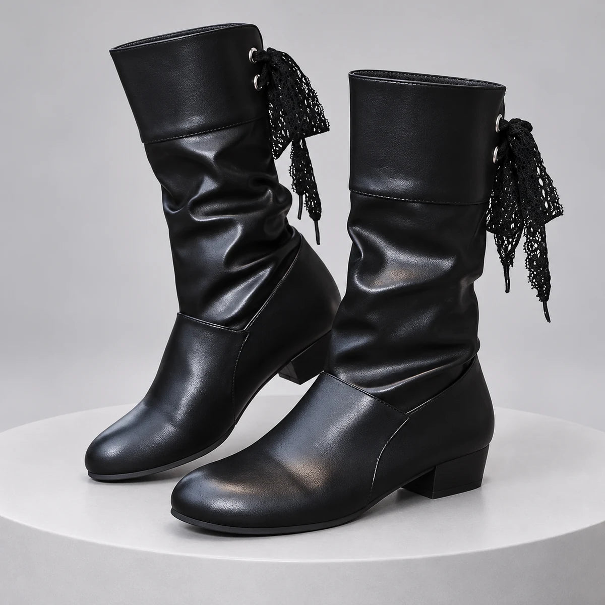 Leather Boots | Florentina | Black | primary