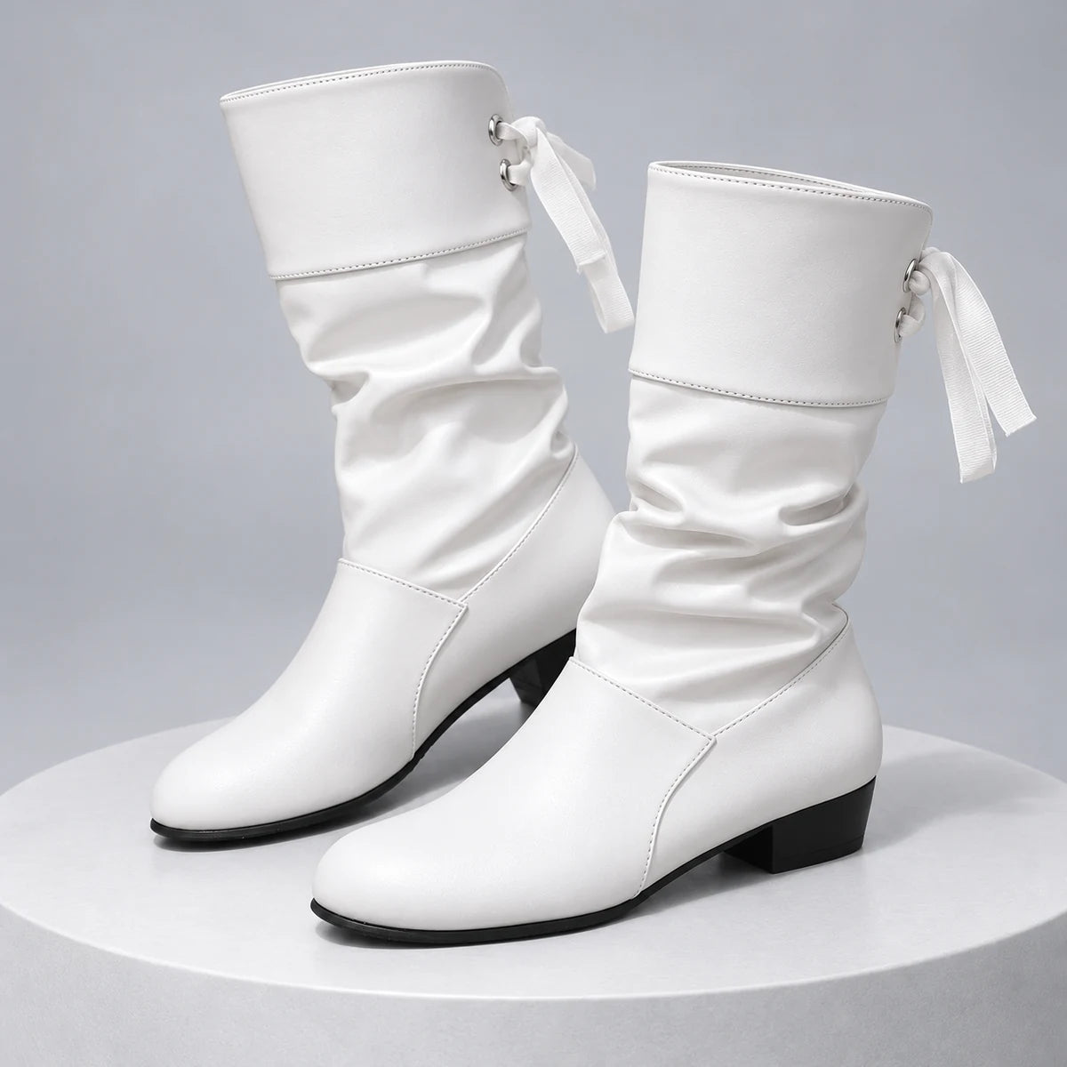 Leather Boots | Florentina | White | primary
