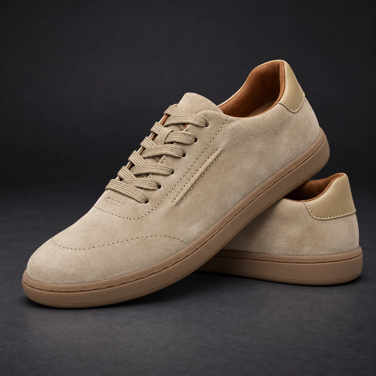 Leather Sneakers | Willem Sand stacked pair