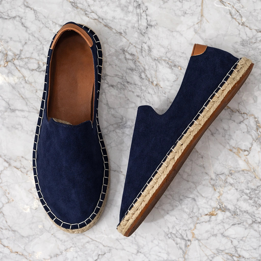 Marlon Suede Leather Loafers