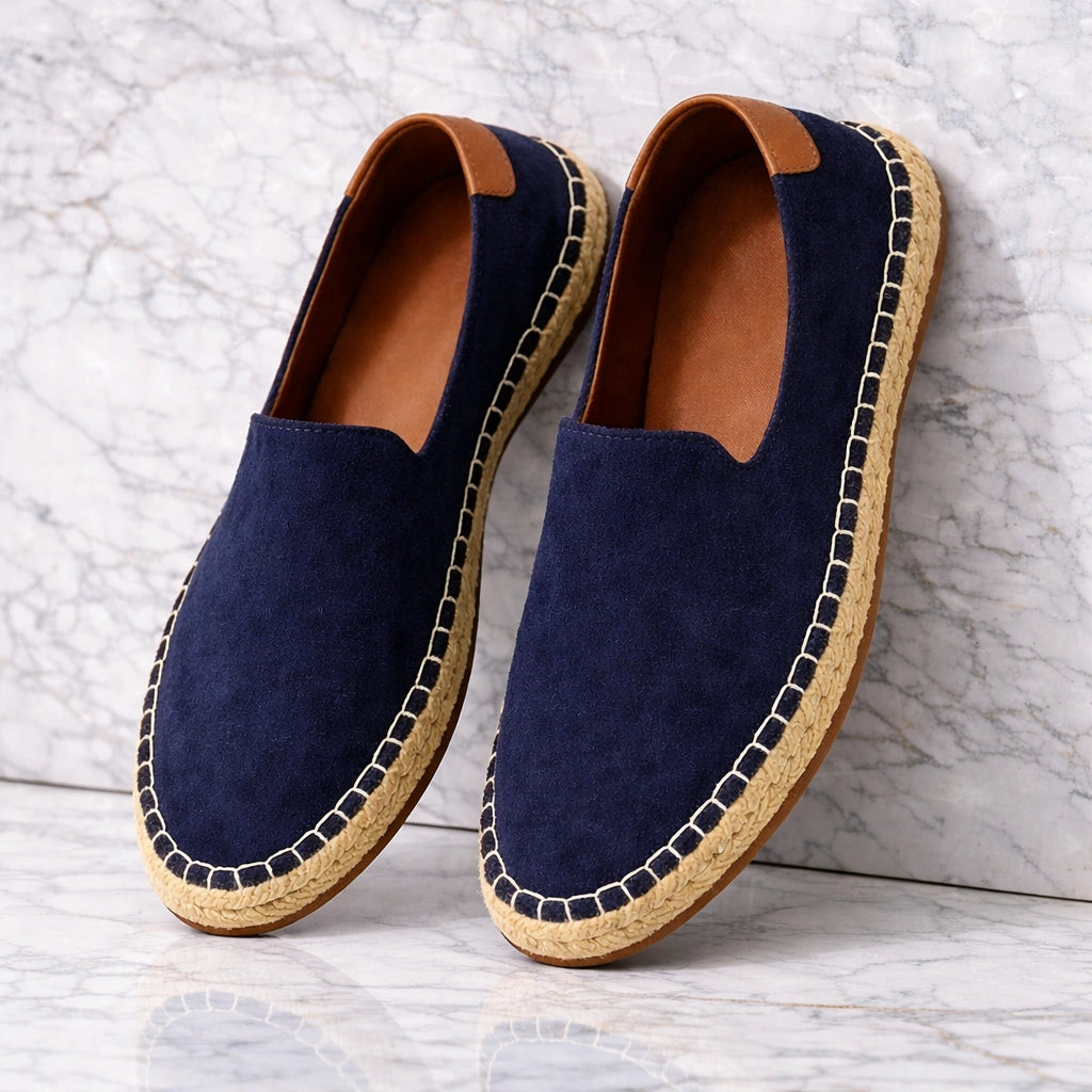 Marlon Suede Leather Loafers