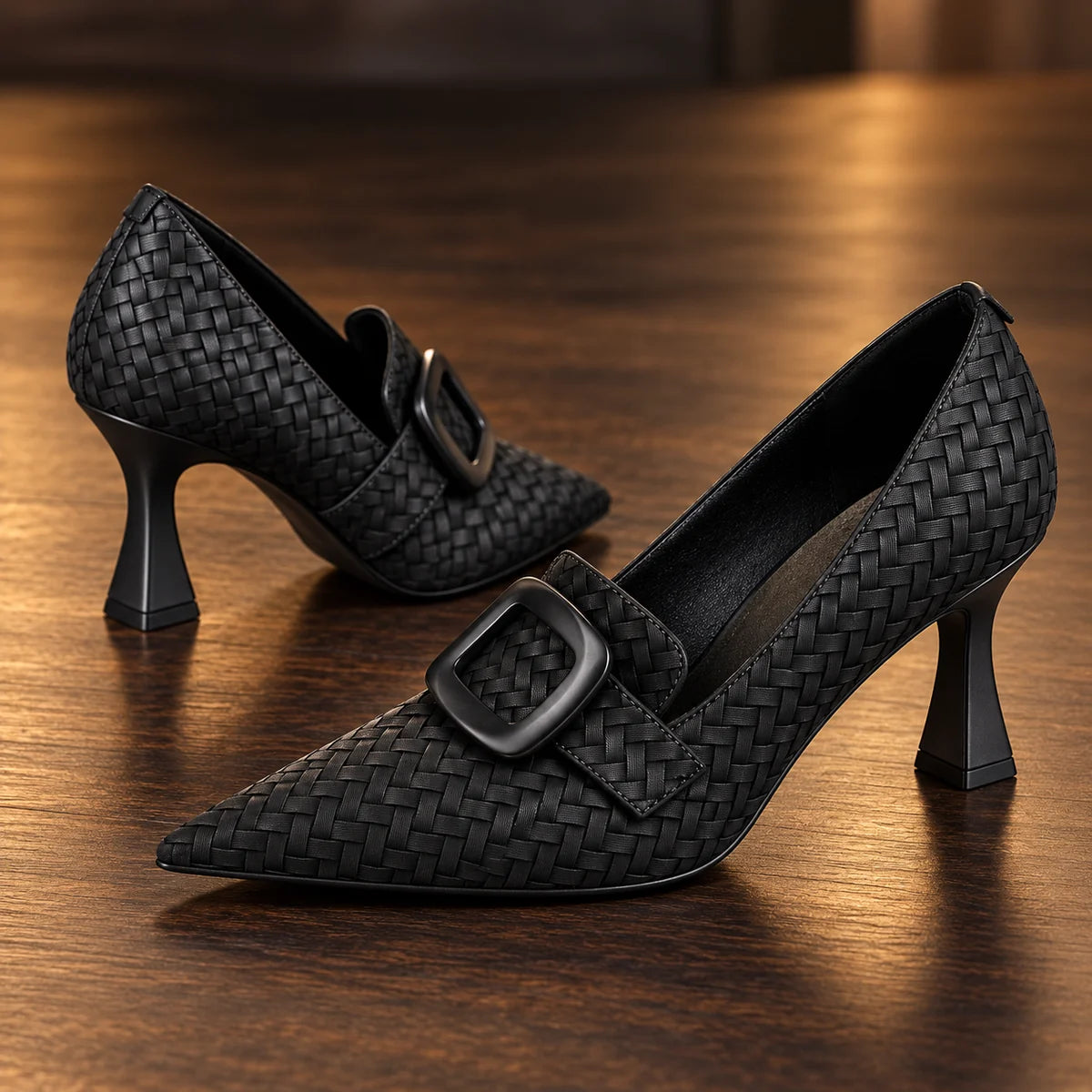 Mirabel Heels Black flatlay