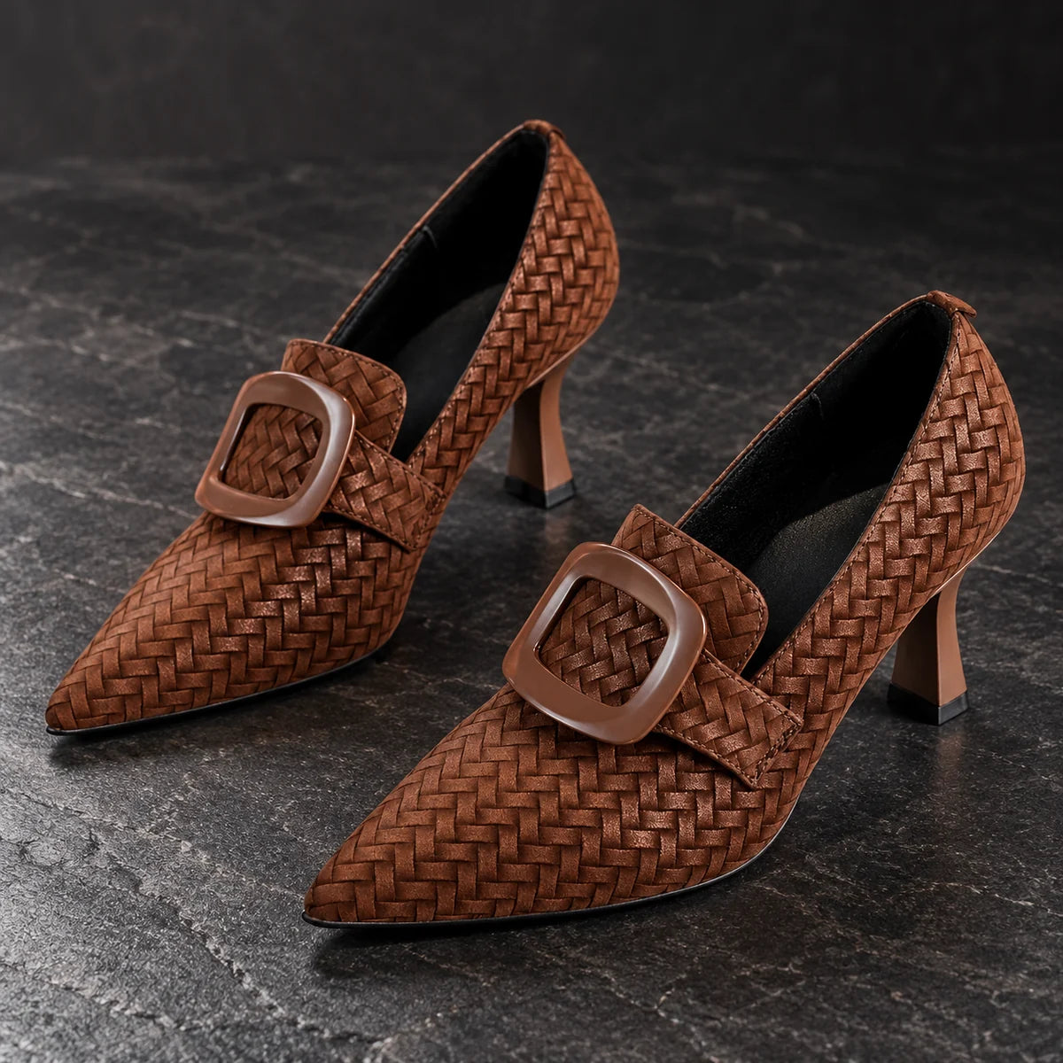 Mirabel Heels Brown front