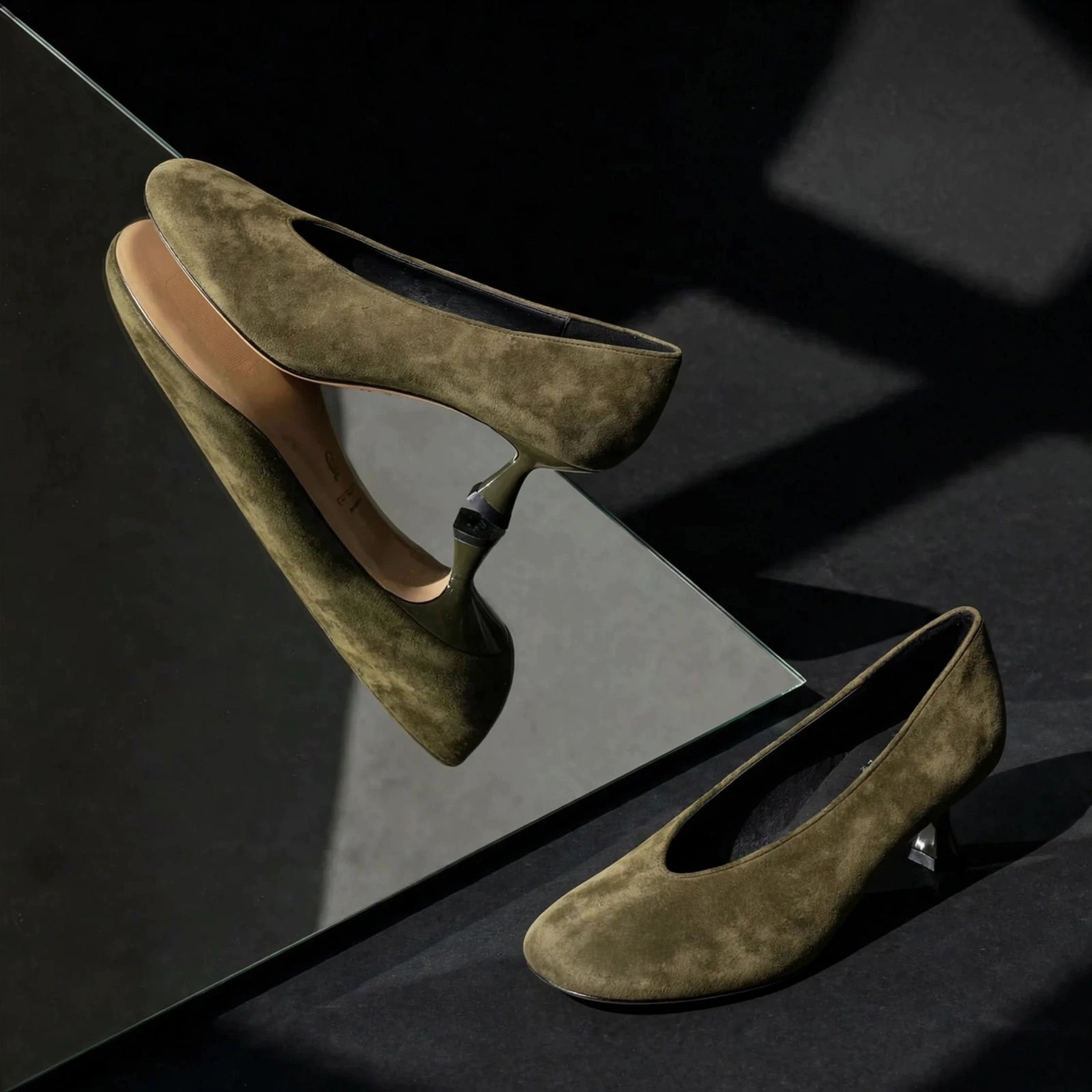 Celeste Suede Pumps