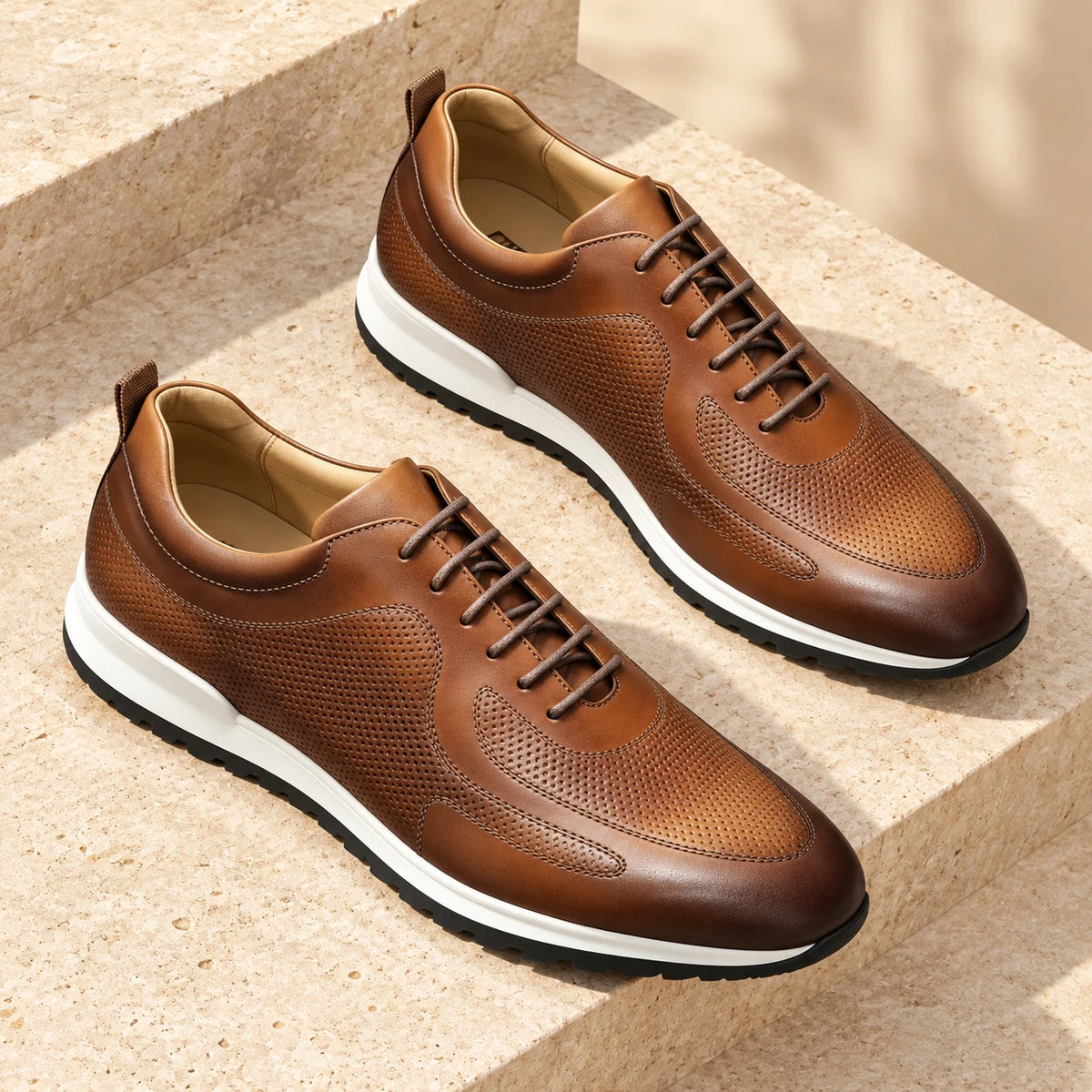 Oswin Sneakers Brown editorial